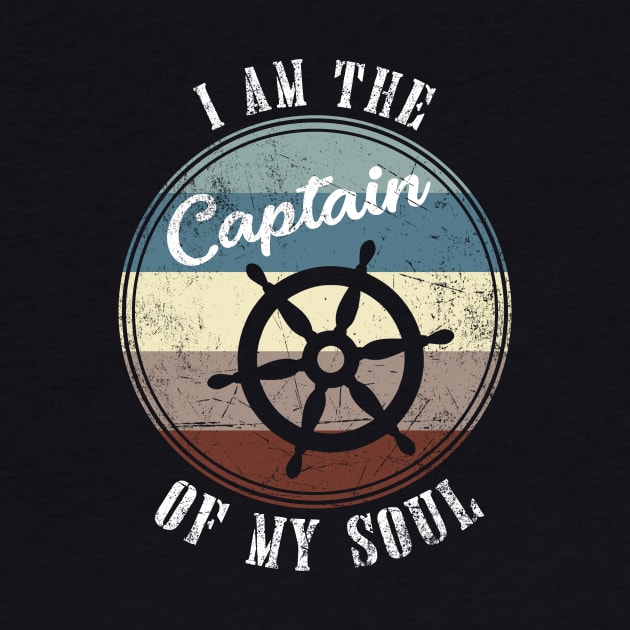 Vintage I Am The Captain Of My Soul by jpmariano